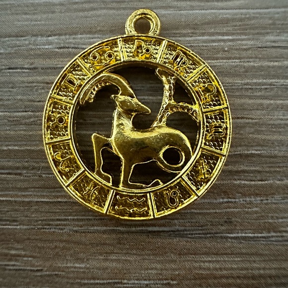 Jewelry - Capricorn Zodiac Sign Pendant. New